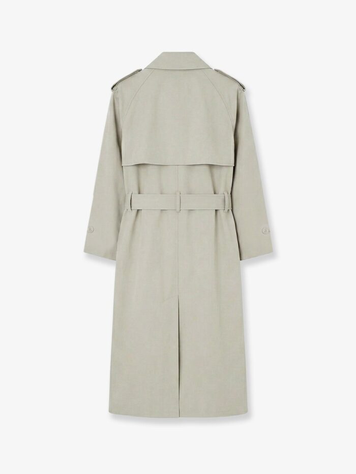 THE FRANKIE SHOP Riva Cotton Blend Trench Coat