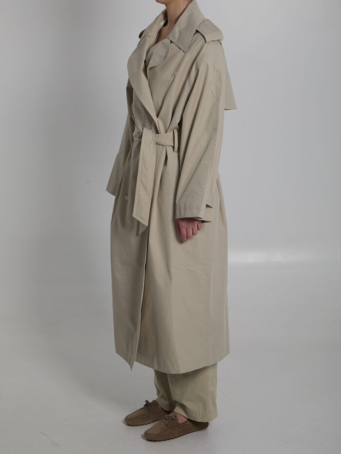 The Frankie Shop Riva cotton trench coat