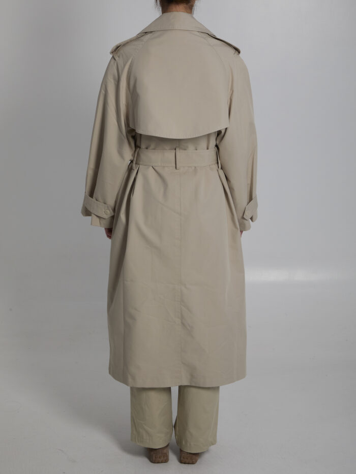 The Frankie Shop Riva cotton trench coat