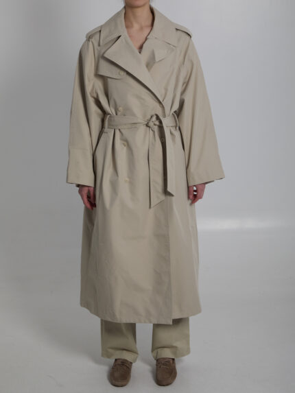 The Frankie Shop Riva cotton trench coat
