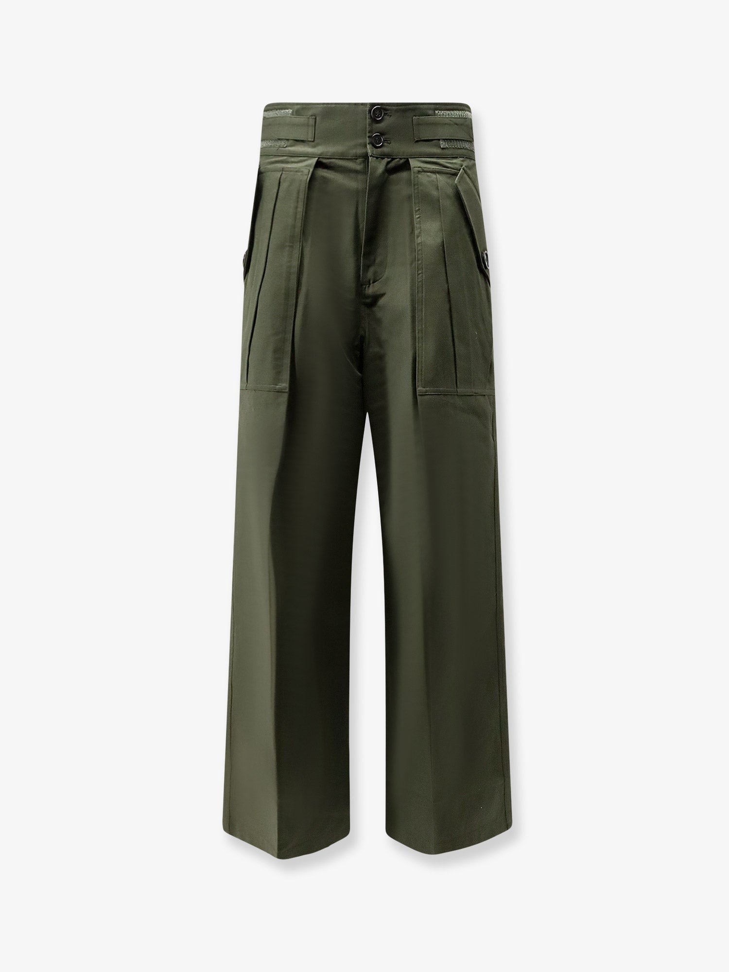 THE FRANKIE SHOP Tova Cargo Cotton Trousers