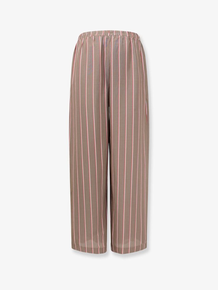 THE FRANKIE SHOP Viscose And Silk Blend Trousers