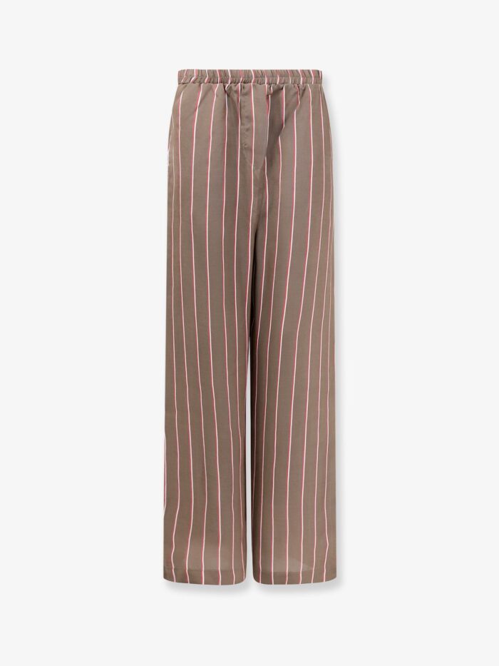 THE FRANKIE SHOP Viscose And Silk Blend Trousers