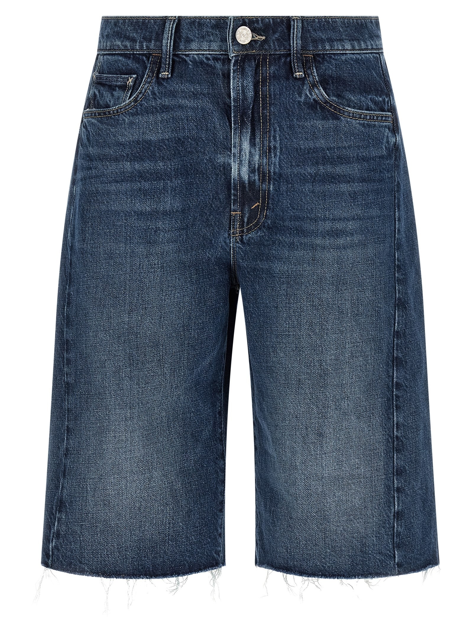 MOTHER 'The Half-Pipe Bermuda Fray' Bermuda Shorts