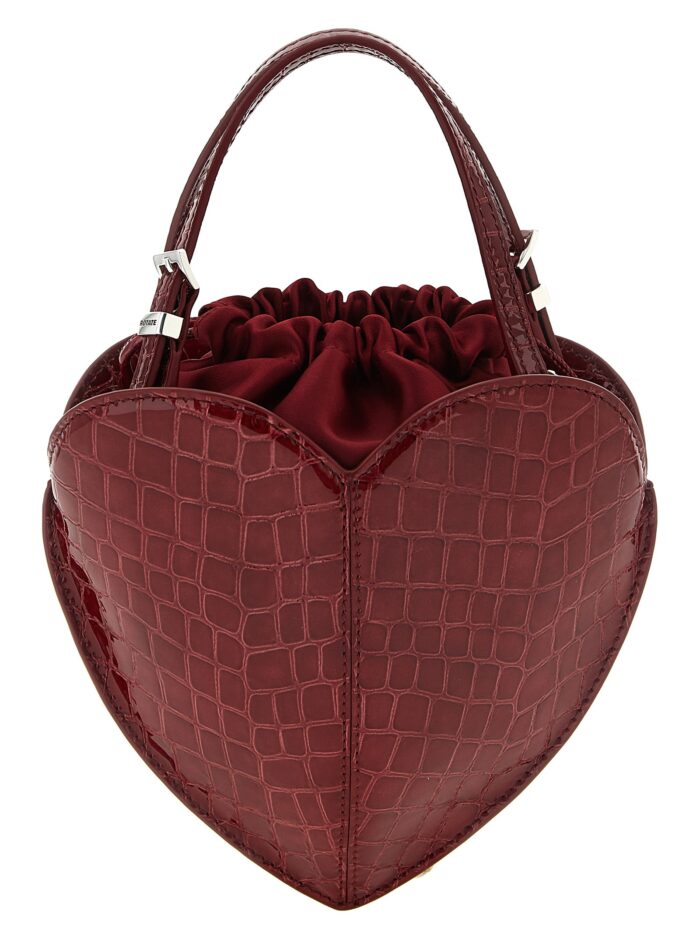 rotate birger christensen 'the heart' burgundy handbag ROTATE BIRGER CHRISTENSEN 'The Heart' Burgundy Handbag