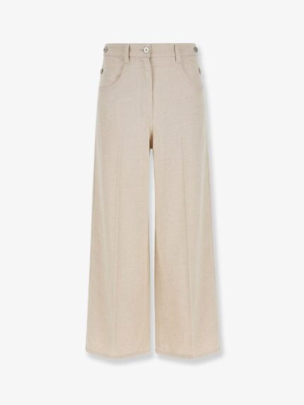 Brunello Cucinelli The Maxi Sailor Jean-Low Slung Trousers