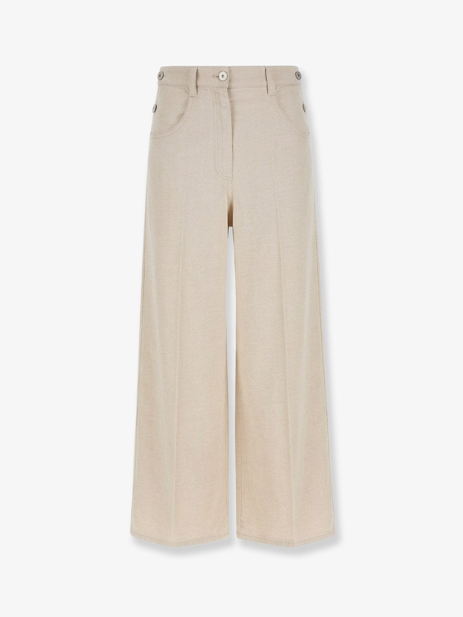 Brunello Cucinelli The Maxi Sailor Jean-Low Slung Trousers
