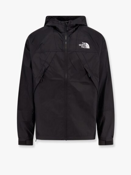 The North Face Nylon Jacket With Logo On The Front And On The Back