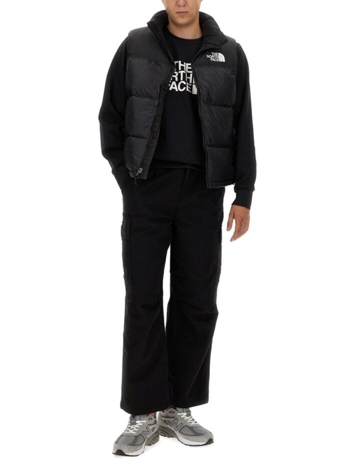 The North Face SLEEVELESS DOWN JACKET WITH LOGO