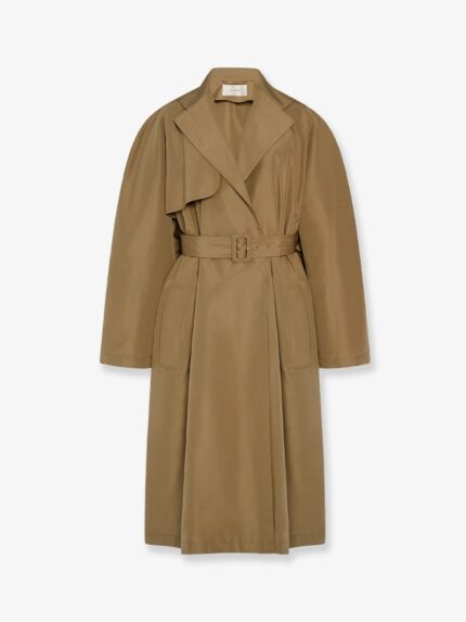 THE ROW Amapola Ultrafine Silk Trench Coat