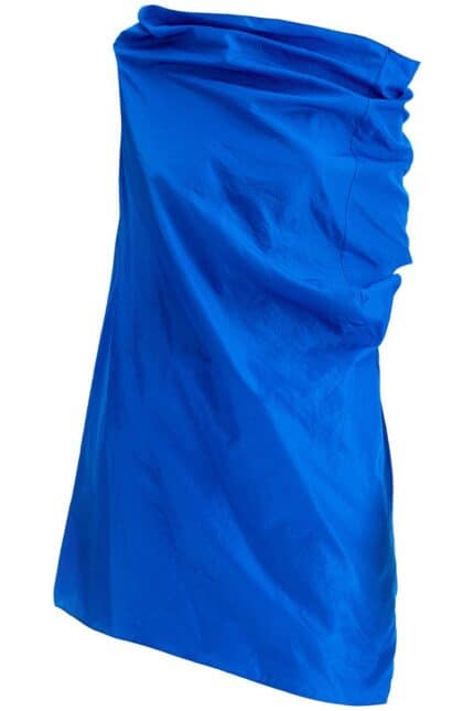 THE ROW Asymmetric Silk Top In Aria