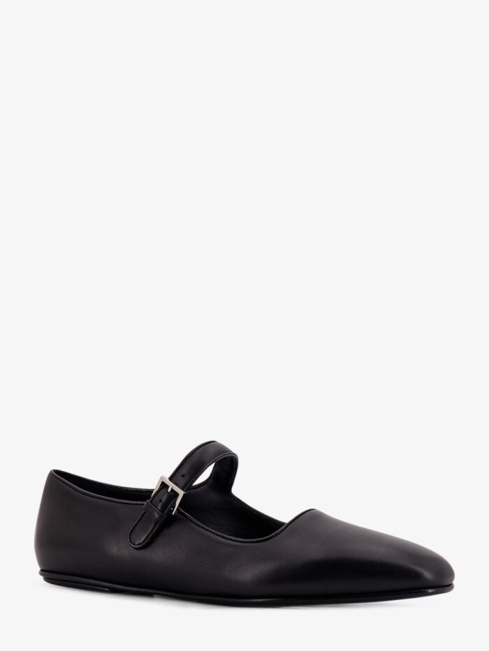 THE ROW Ava Leather Ballerinas