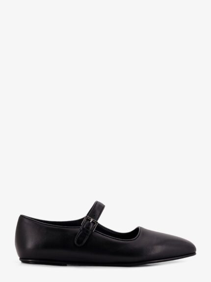 THE ROW Ava Leather Ballerinas