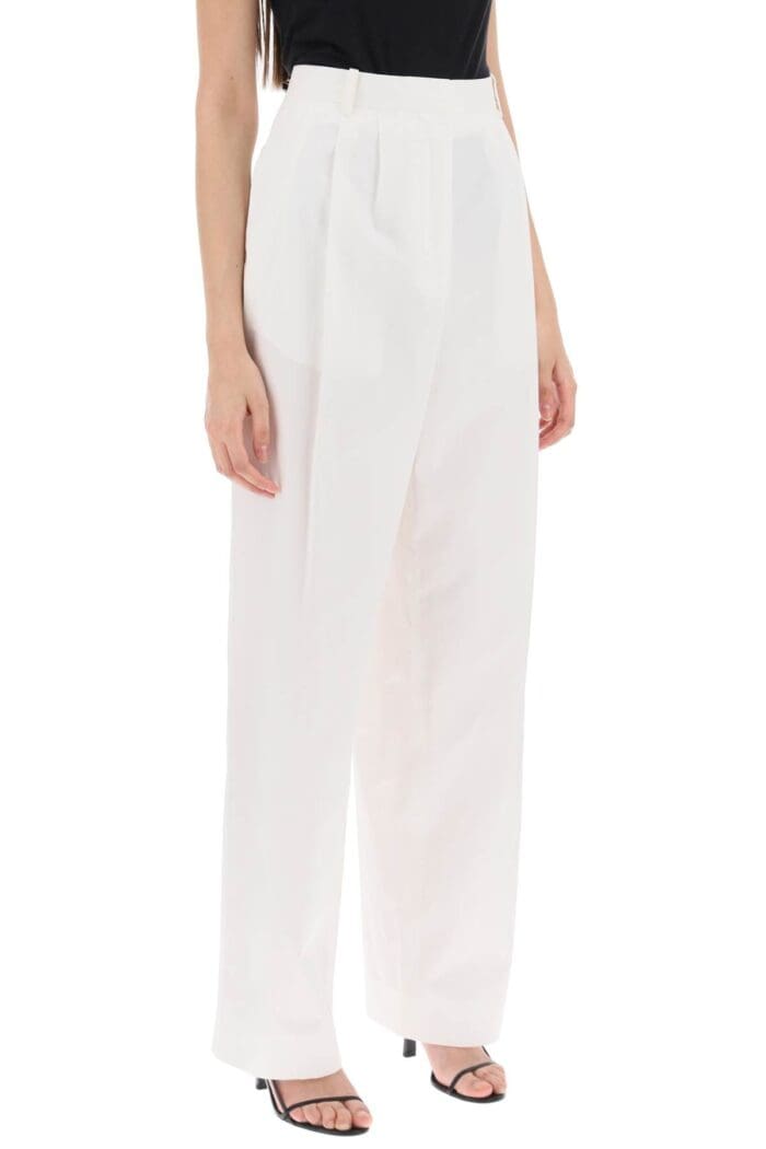 The Row 'bufus' Pants In Cotton Poplin