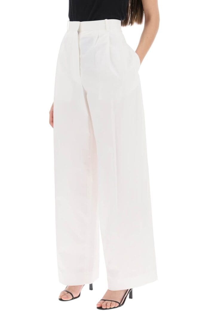 The Row 'bufus' Pants In Cotton Poplin