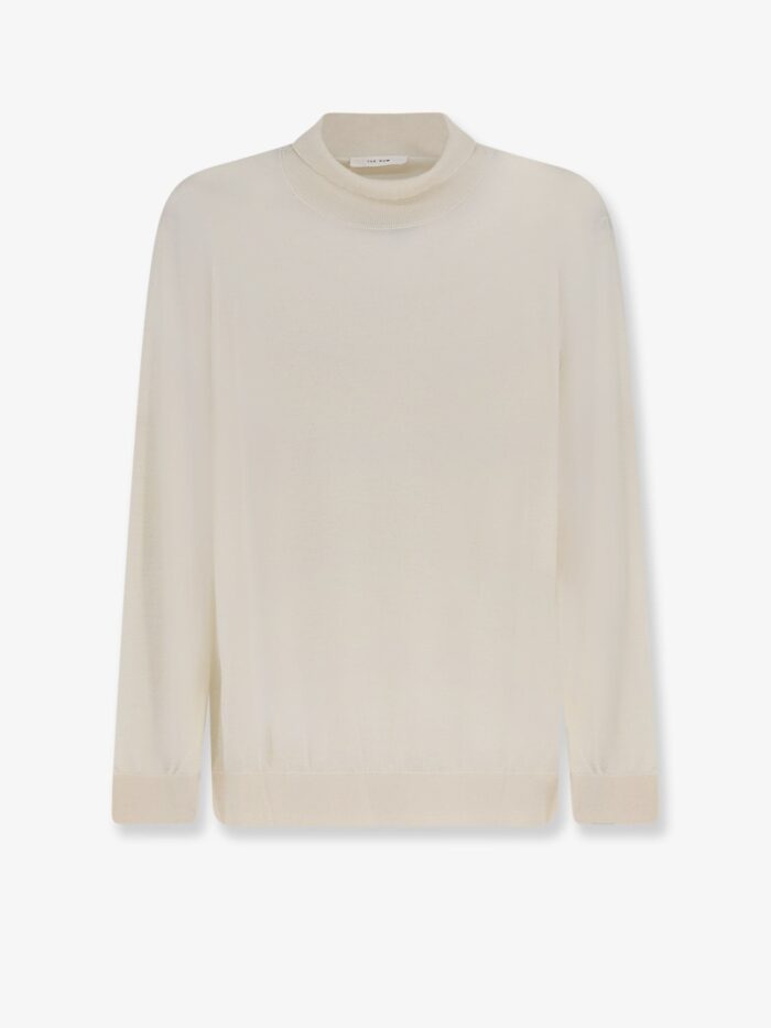 the row cashmere and silk blend turtleneck THE ROW Cashmere And Silk Blend Turtleneck
