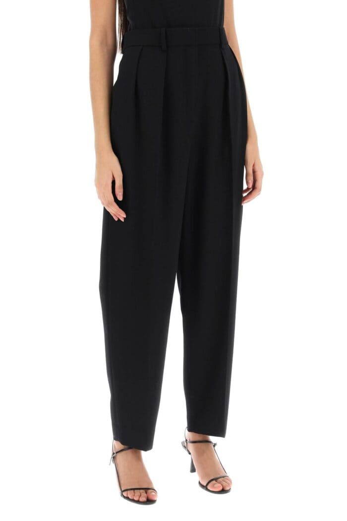 THE ROW Corby Double-pleat Pants