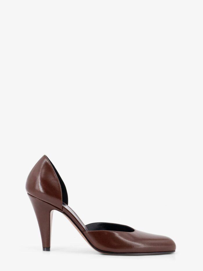 the row d'orsay ornella leather pumps THE ROW D'Orsay Ornella Leather Pumps