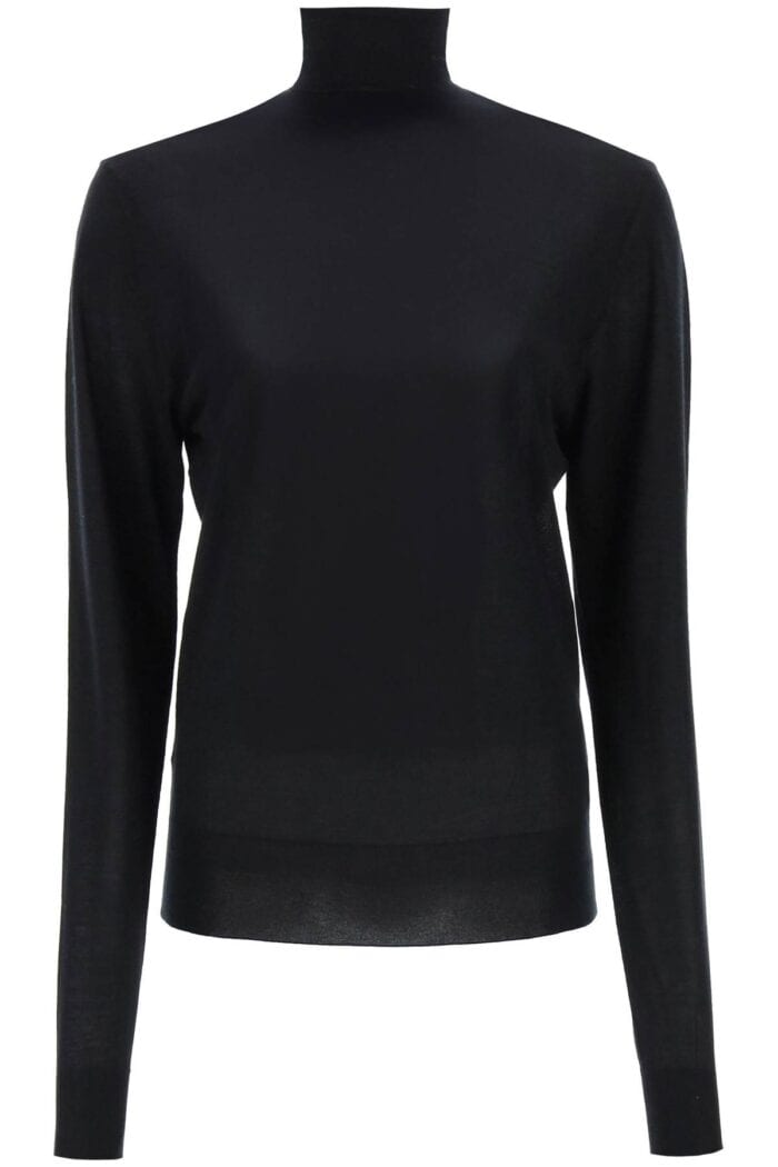 THE ROW Eva Cashmere Turtleneck Sweater