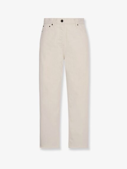 THE ROW Fortino Organic Cotton Trousers