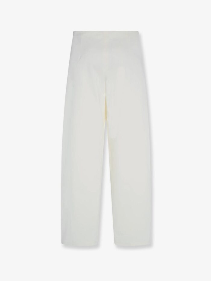 THE ROW Galileo Cotton And Silk Trousers