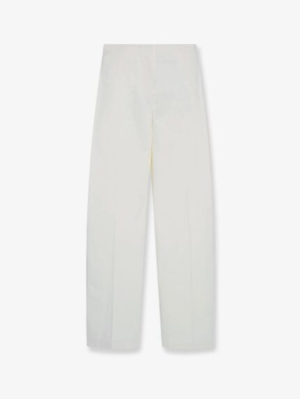THE ROW Galileo Cotton And Silk Trousers