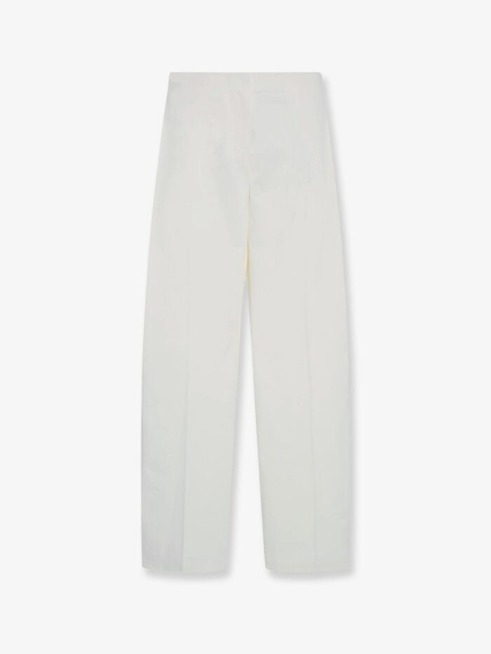THE ROW Galileo Cotton And Silk Trousers