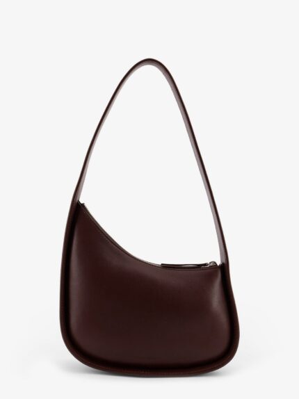 THE ROW Half Moon Leather Shoulder Bag