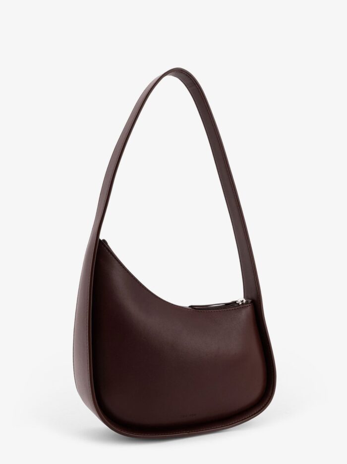 THE ROW Half Moon Leather Shoulder Bag