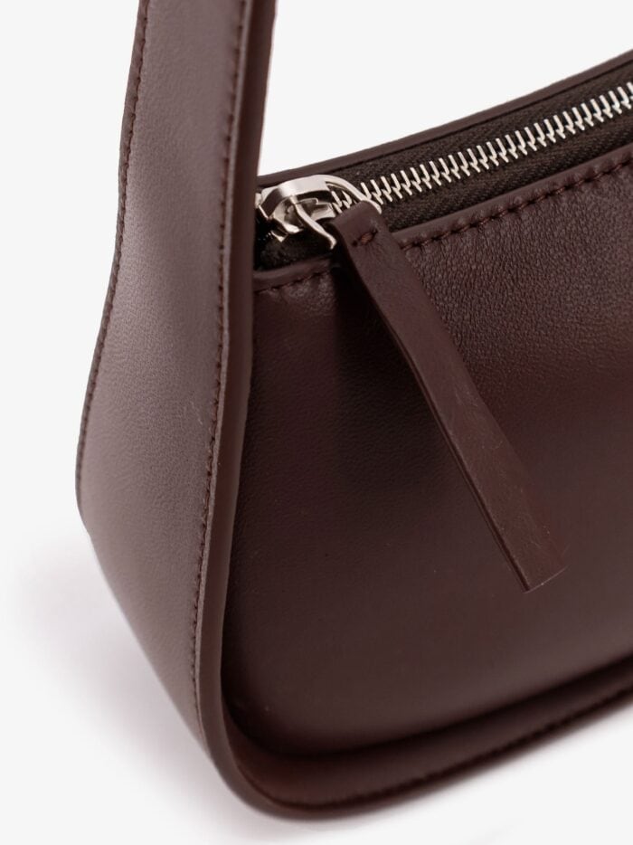 THE ROW Half Moon Leather Shoulder Bag