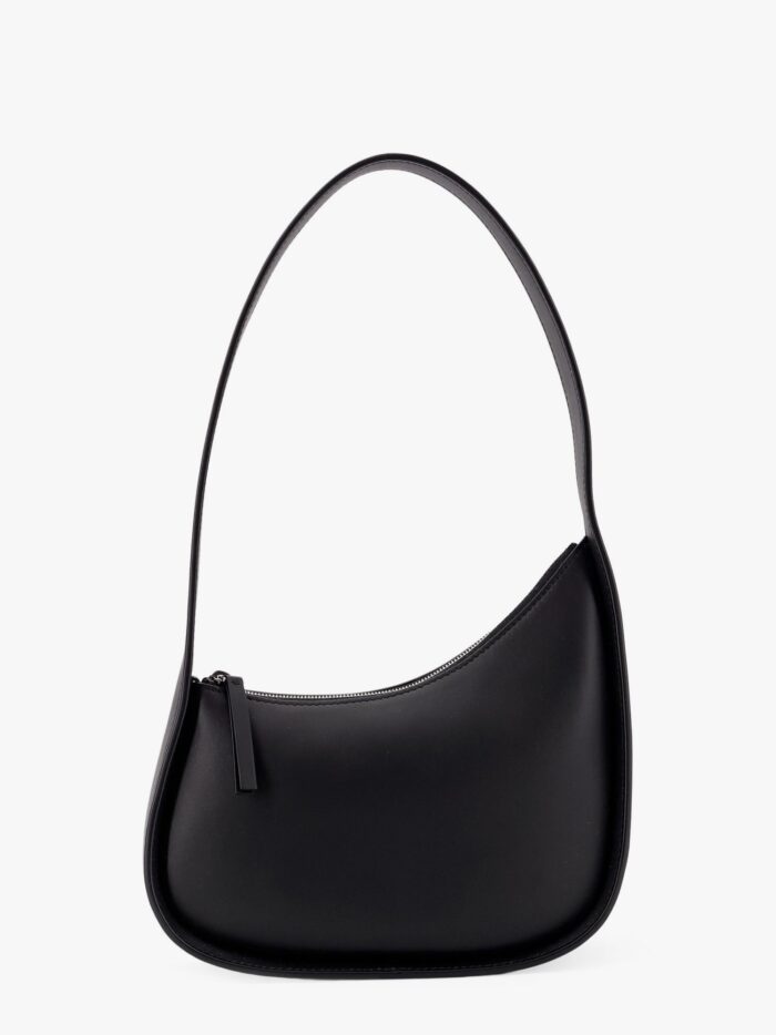 THE ROW Half Moon Leather Shoulder Bag