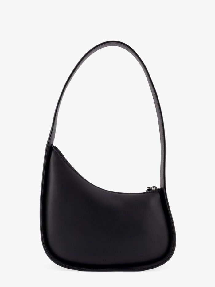 THE ROW Half Moon Leather Shoulder Bag