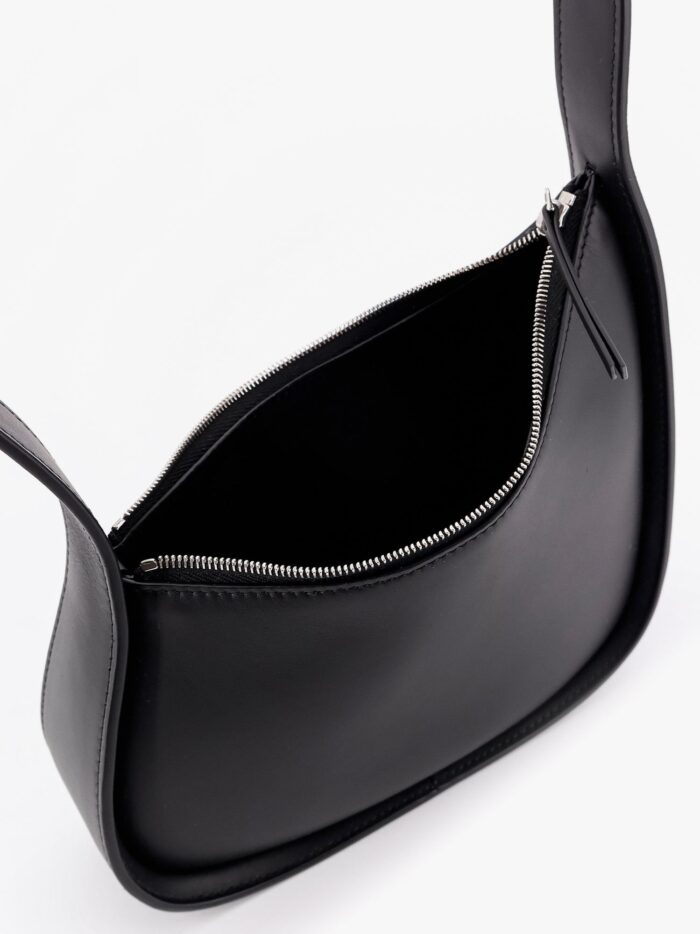 THE ROW Half Moon Leather Shoulder Bag
