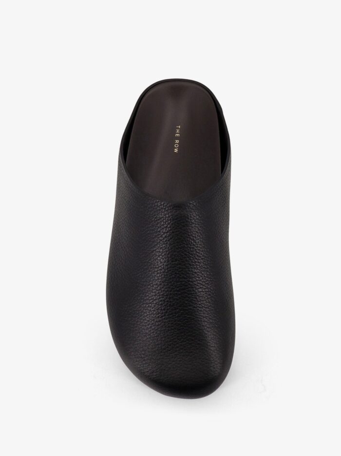 the row hammered leather sandals THE ROW Hammered Leather Sandals