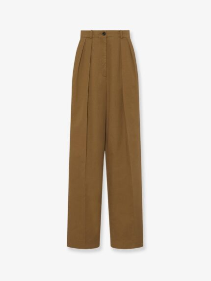 THE ROW Igor Cotton And Cashmere Trousers
