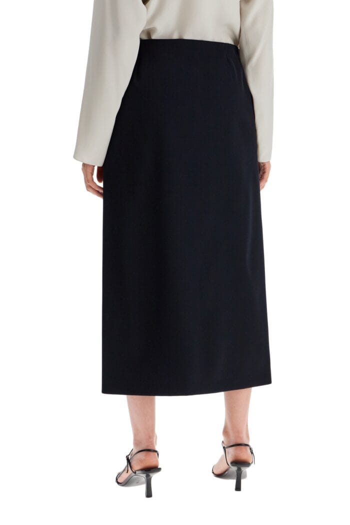 THE ROW Kavi Wrap Skirt With Pockets