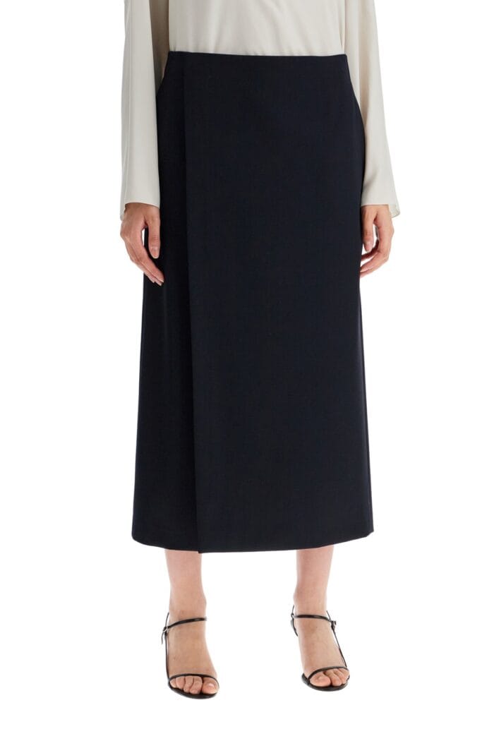 THE ROW Kavi Wrap Skirt With Pockets