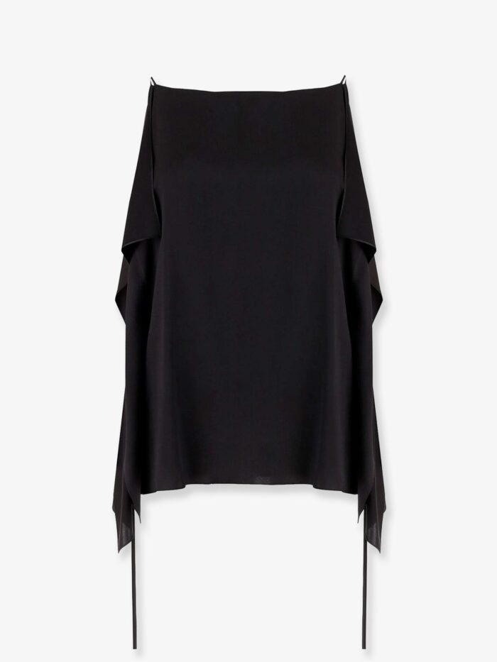 THE ROW Koray Silk Top