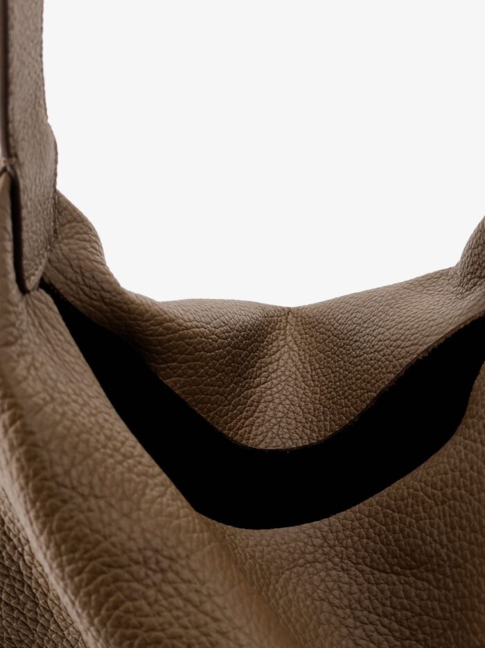 THE ROW Leather Isa Shoulder Bag