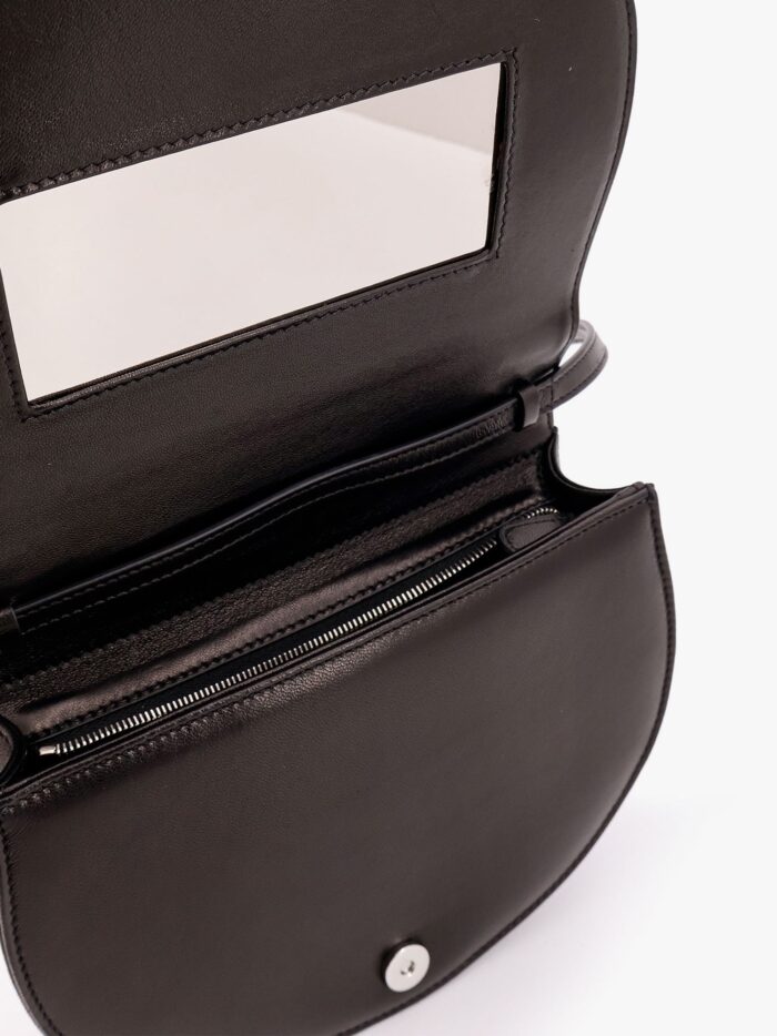 THE ROW Leather Shoulder Bag With Engraved Logo