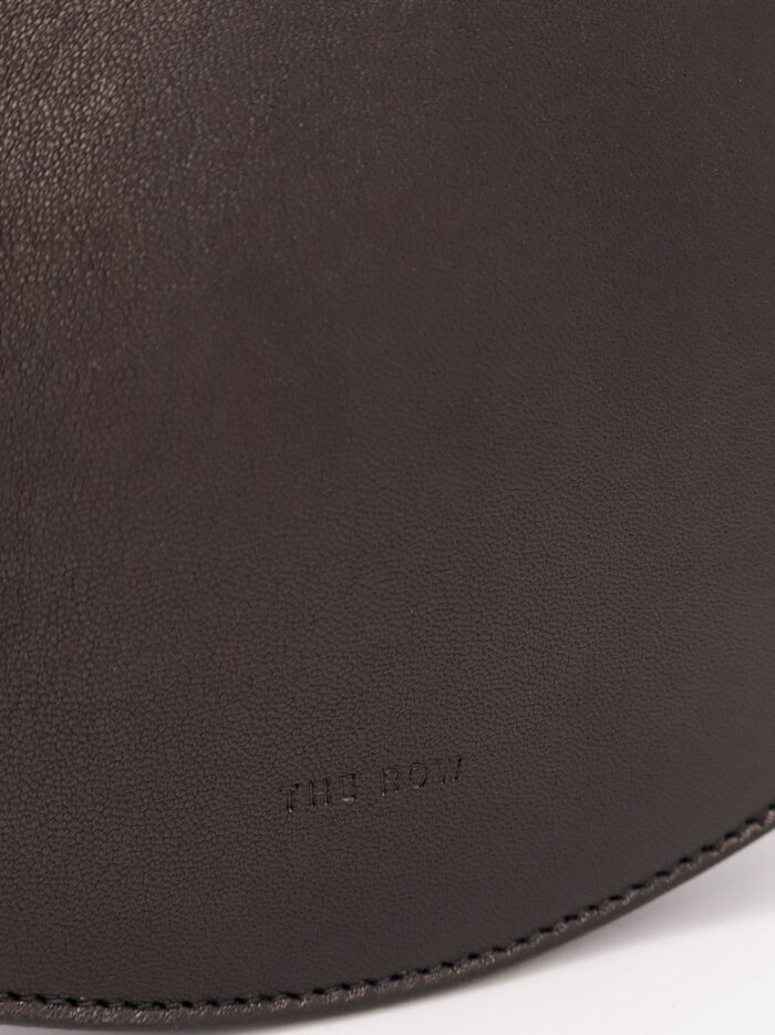 THE ROW Leather Shoulder Bag With Engraved Logo
