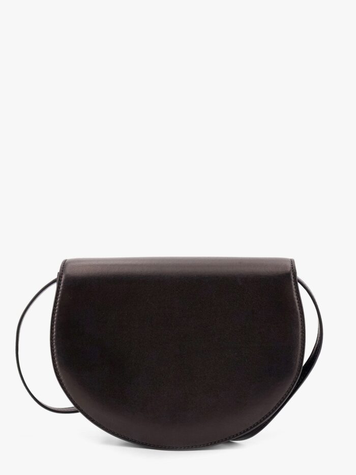 THE ROW Leather Shoulder Bag With Engraved Logo