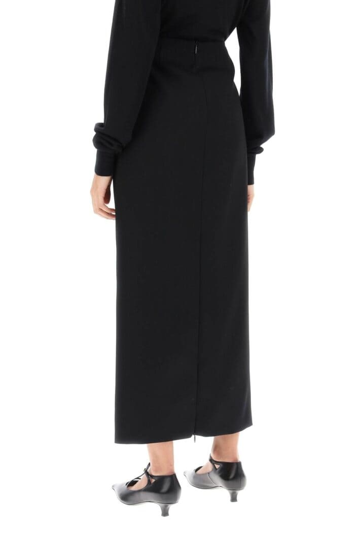 THE ROW Long Column Skirt