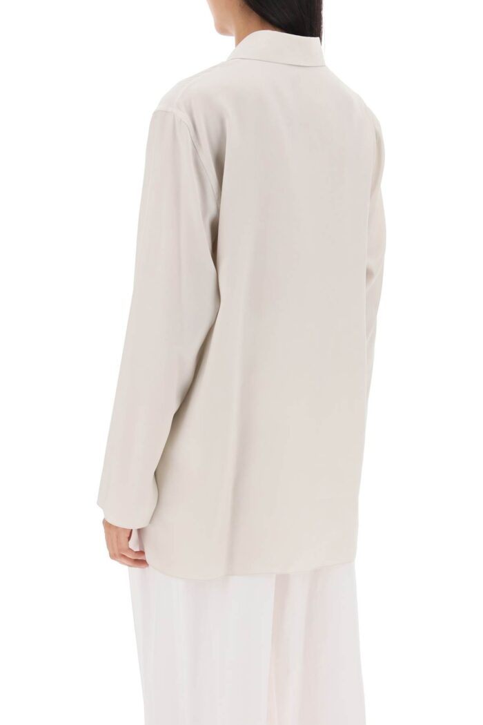 THE ROW Malon Silk Blouse