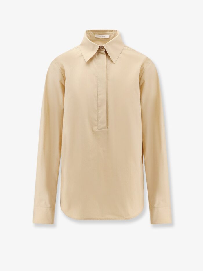 THE ROW Margan Cotton Popeline Shirt