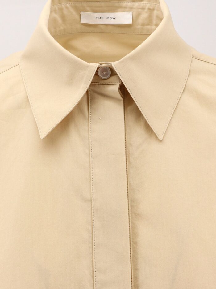 THE ROW Margan Cotton Popeline Shirt