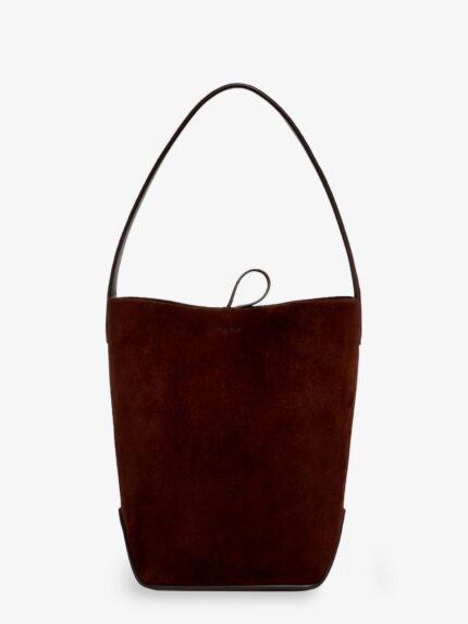 THE ROW N/S Park Tote Edge Suede Shoulder Bag