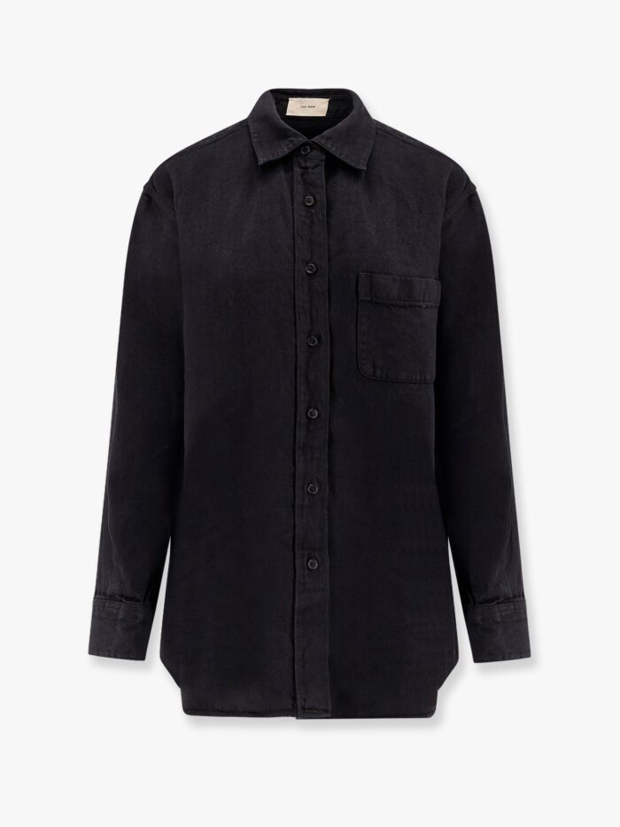 THE ROW Nesson Linen Shirt