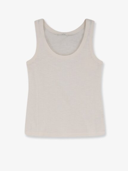 THE ROW Nobue Tank Top In Cotton And Linen Blend