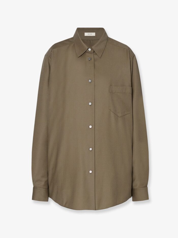 THE ROW Pino Virgin Wool Shirt